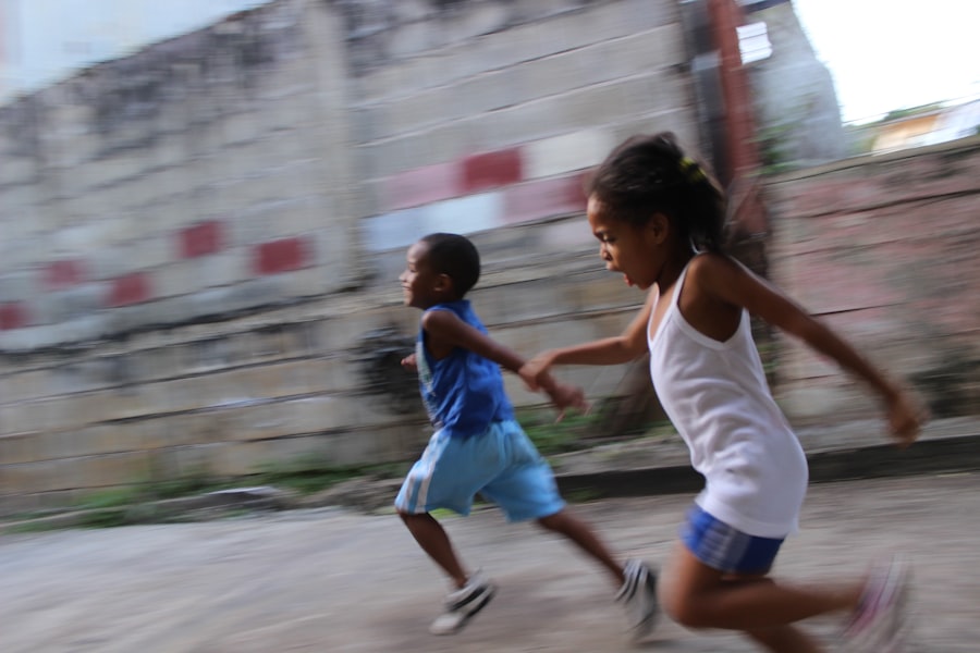 Children learning and playing together