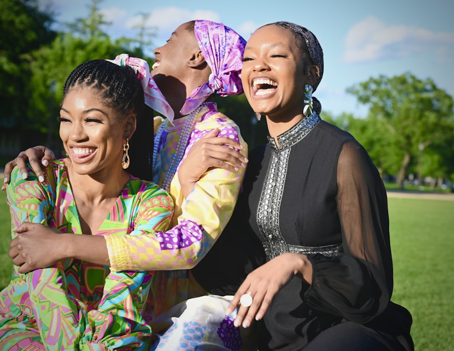 Women in fellowship and conversation